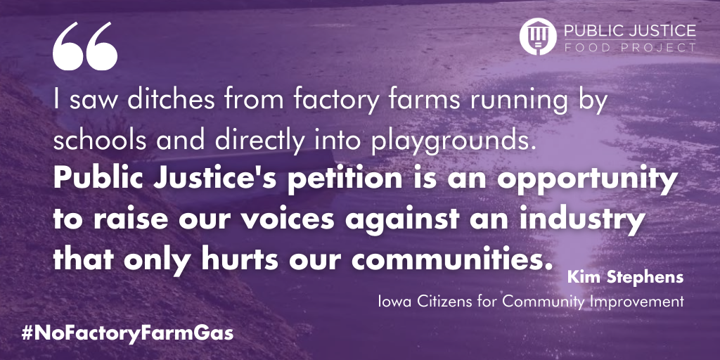 Petition to EPA: Industrial Agriculture is a Climate Polluter